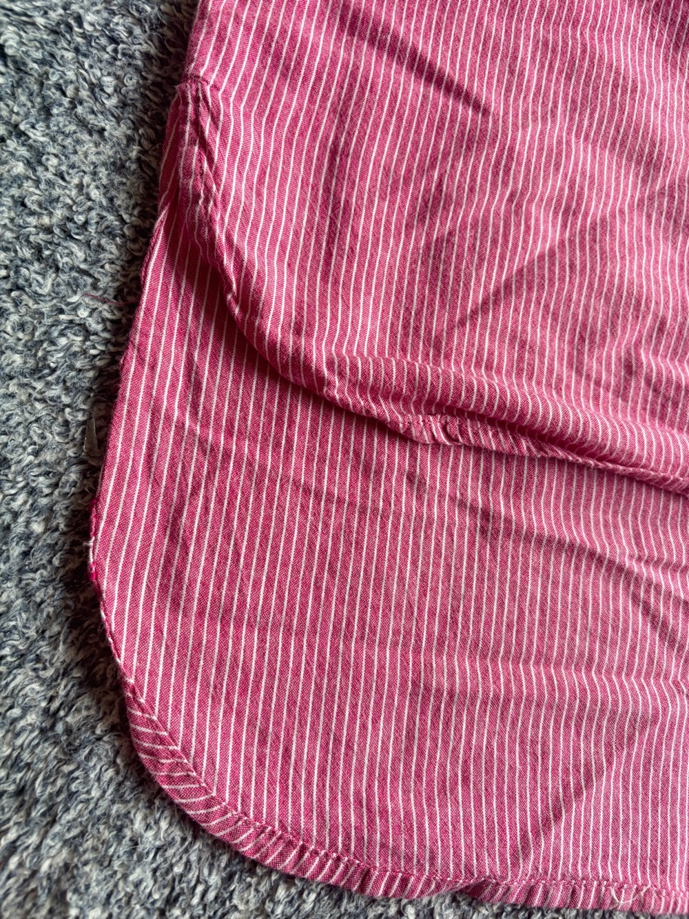 ellos Pink Button-Front Henley Tunic plus size 2X - Picture 9 of 11